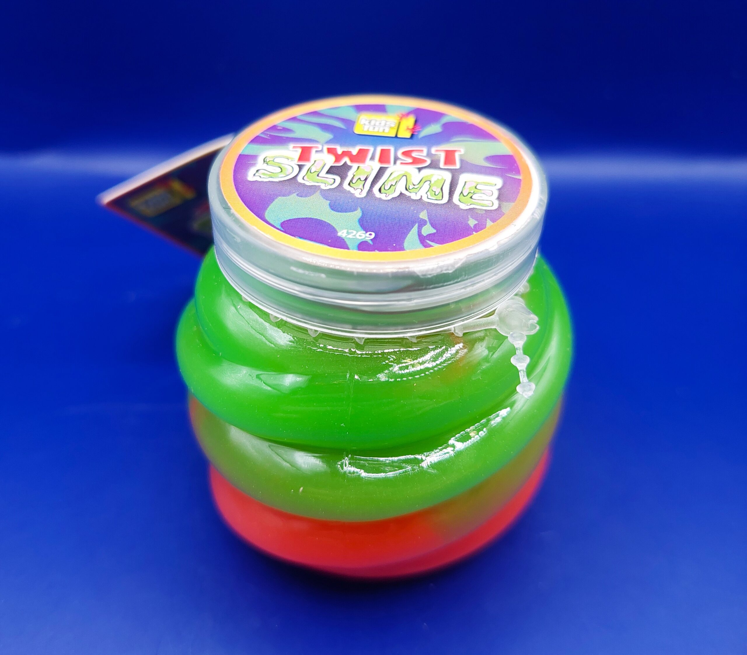 twist slime green orange
